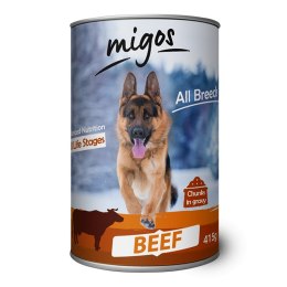Migos Beef dla psów dorosłych 415G x 24szt