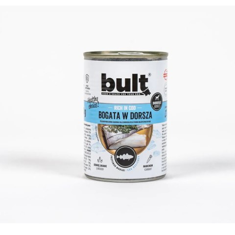 BULT Zestaw Puszka bogata w dorsza 12x800 gram BULT Zestaw Puszka bogata w dorsza 12x800 gram
