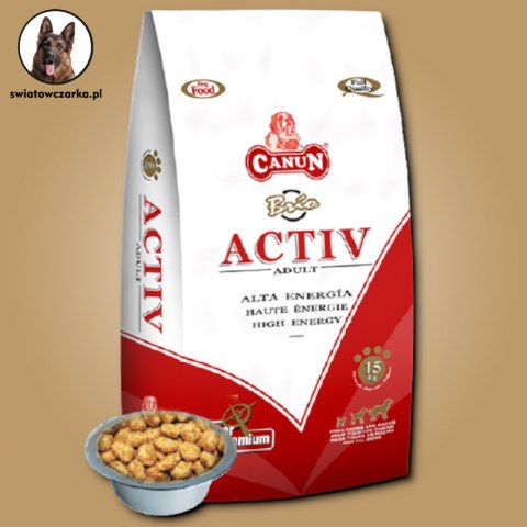 CANUN - BRIO ACTIV dla psów aktywnych 15kg CANUN - BRIO ACTIV dla psów aktywnych 15kg