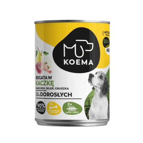 KOEMA karma mokra 90% mięsa, kaczka 400 g