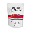 Dolina Noteci Premium JUNIOR bogata w serca wołowe saszetka 10x300 g