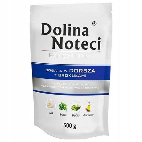 Dolina Noteci Premium bogata w dorsza z brokułami saszetka 10 x 500 g Dolina Noteci Premium bogata w dorsza z brokułami saszetka 10 x 500 g