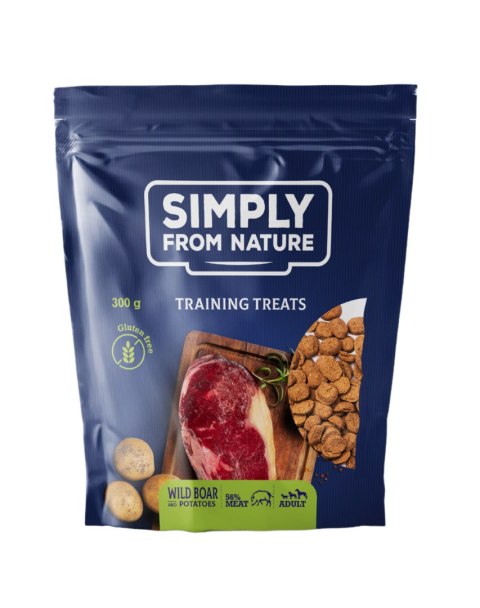 SIMPLY FROM NATURE Przysmaki treningowe z mięsem dzika 300 g