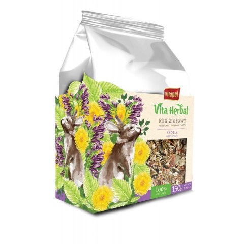 Vita Herbal dla królika, mix ziołowy, 150g