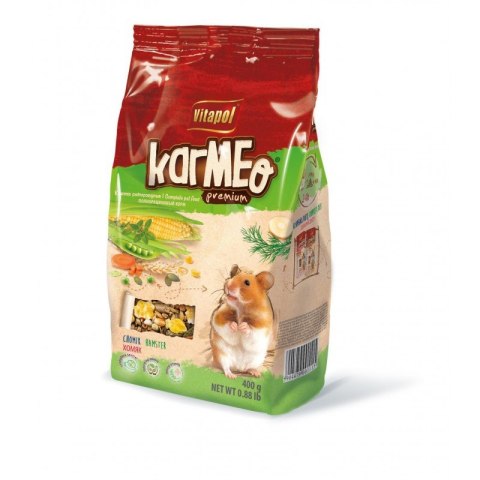 Karmeo Premium karma pełnoporcjowa dla chomika, 400g, w worku